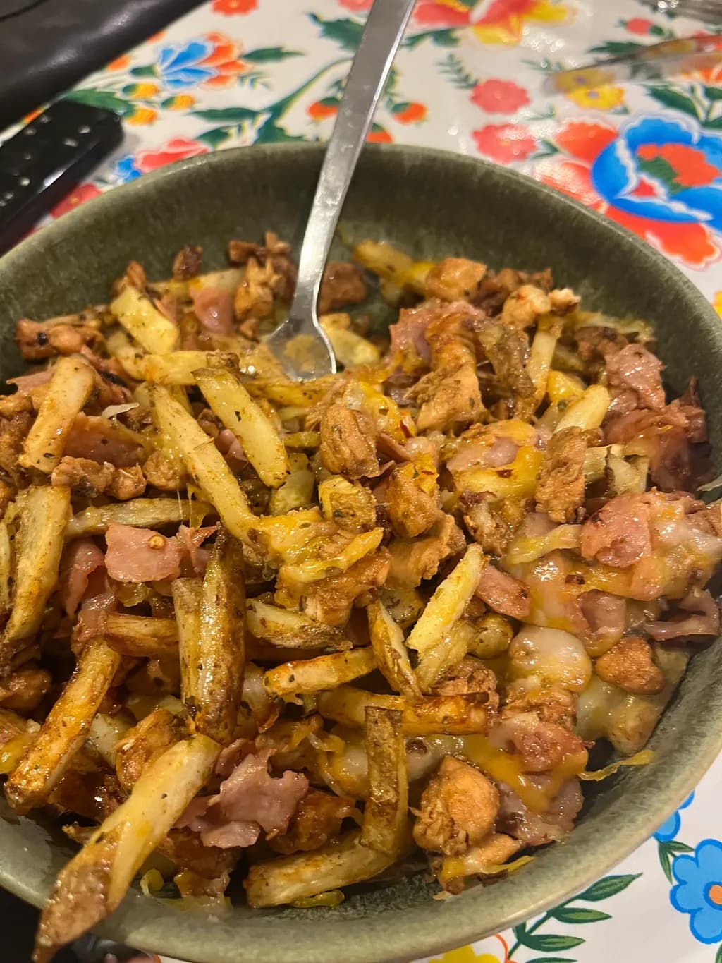 Crispy Chicken Bacon Fries