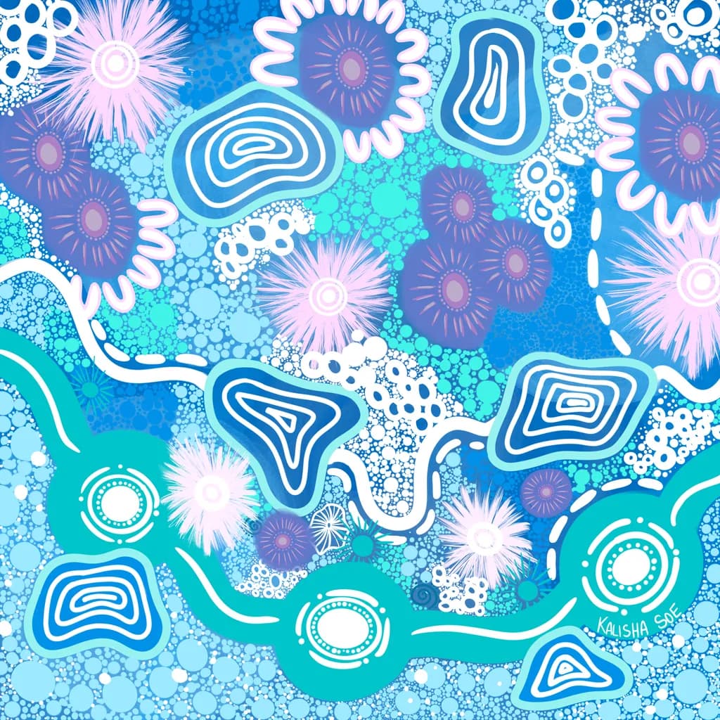 Aqua Mosaic