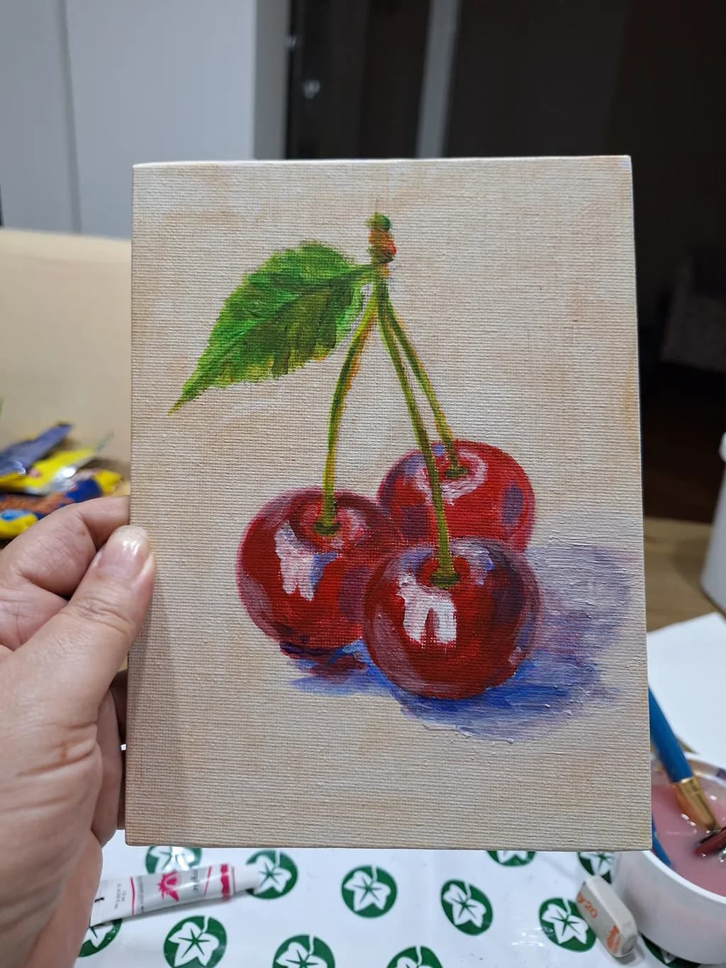 Triple Cherry Reflection