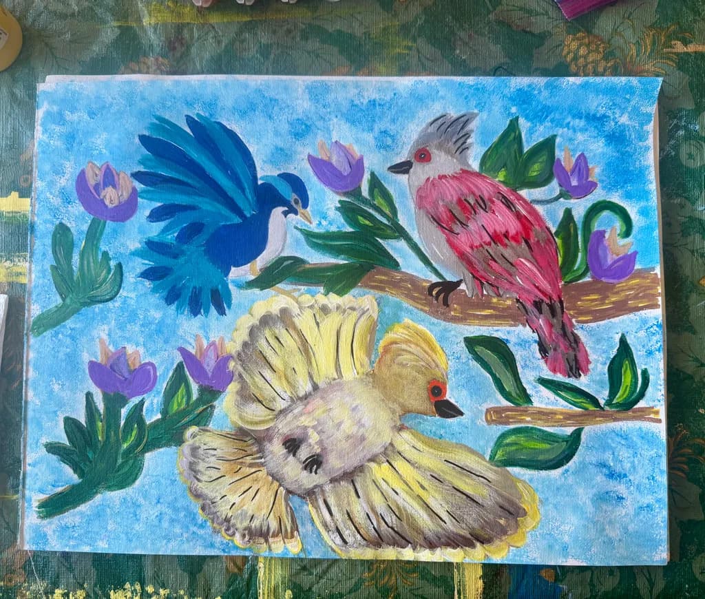 Trio in Bloom