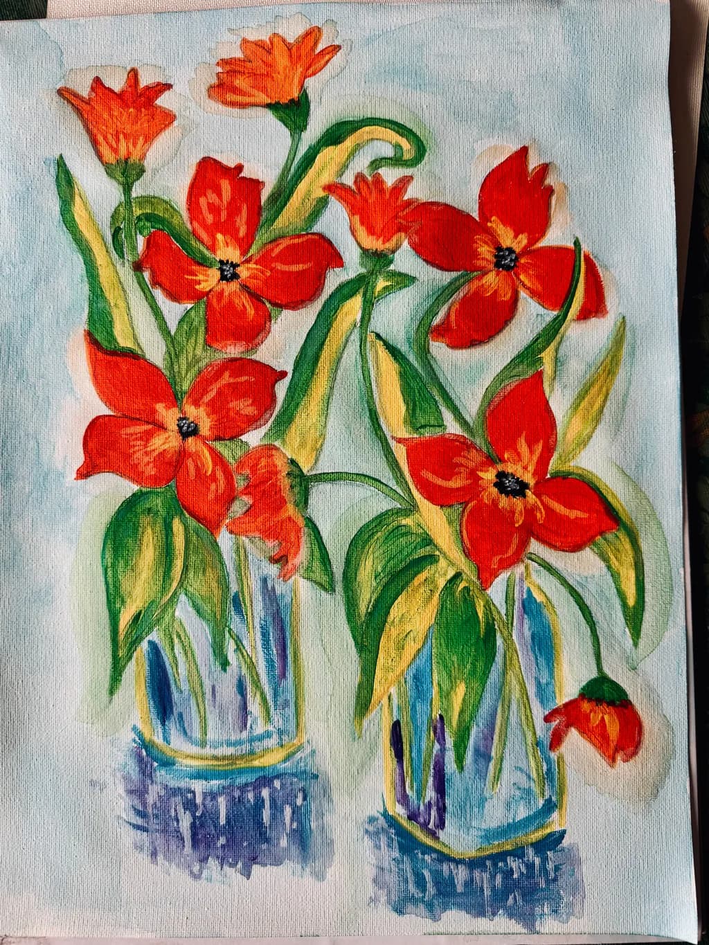 Crimson Blooms