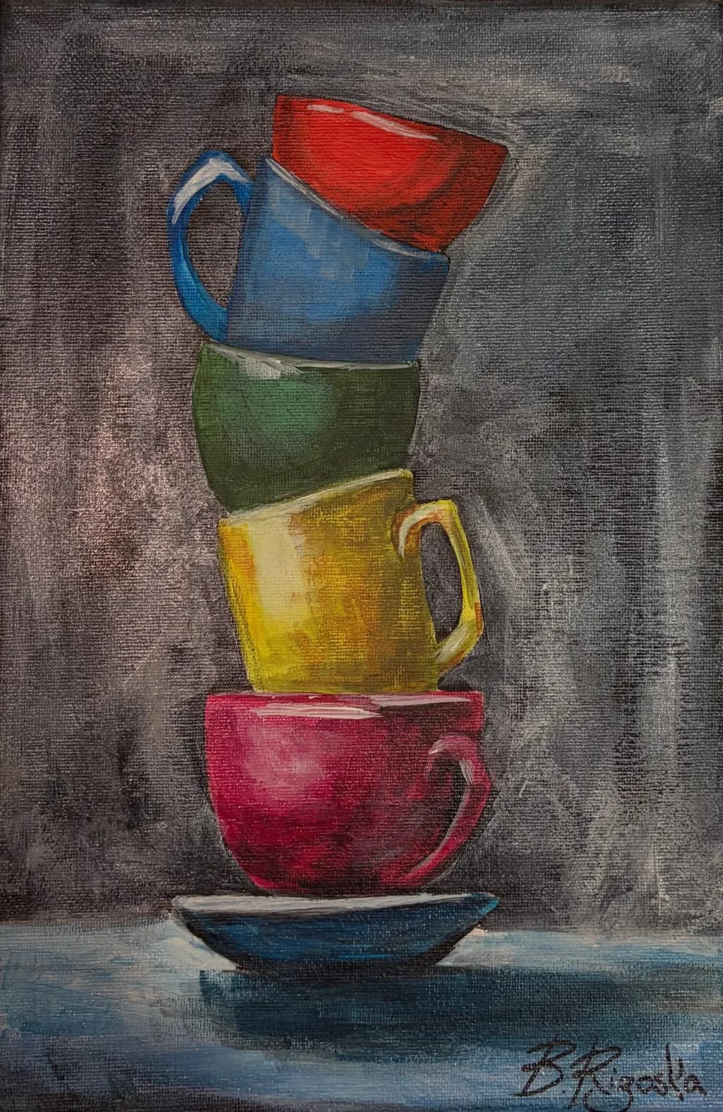 Stacked Cups