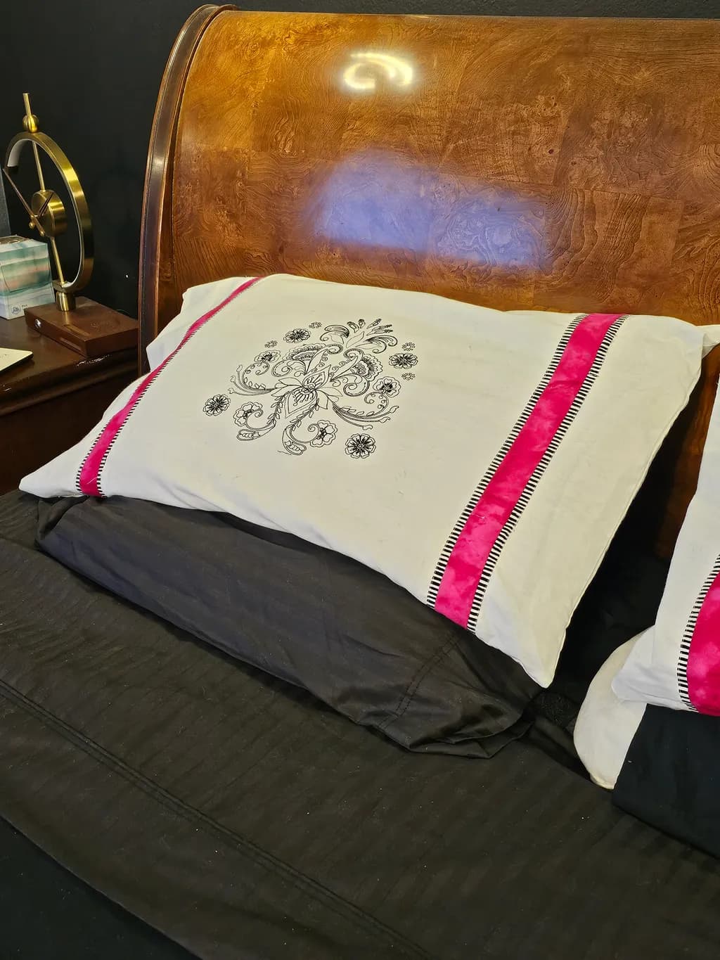 Embroidered Accent Pillowcases