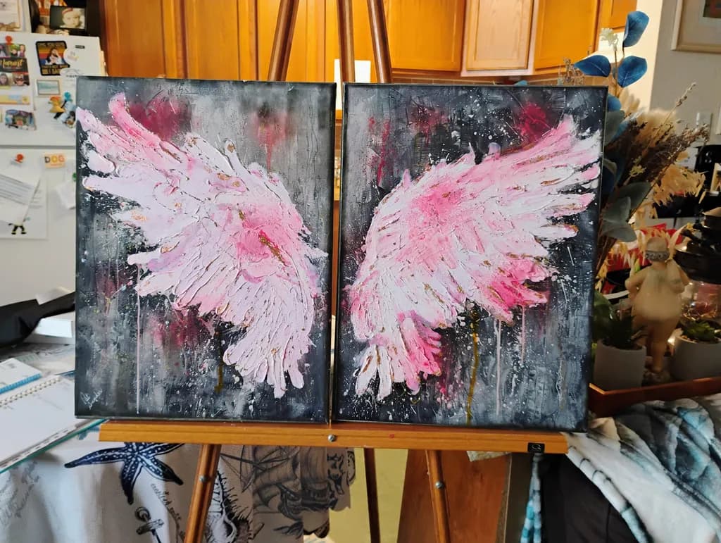 Blush Wings