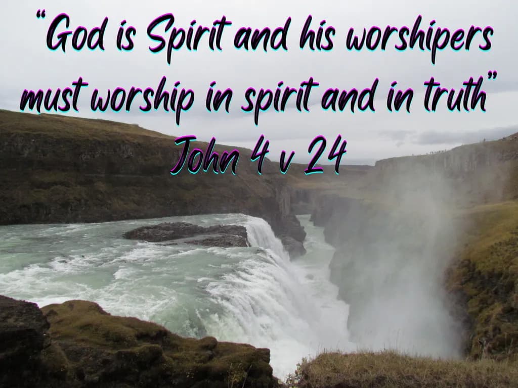 God Is Spirit Waterfall
