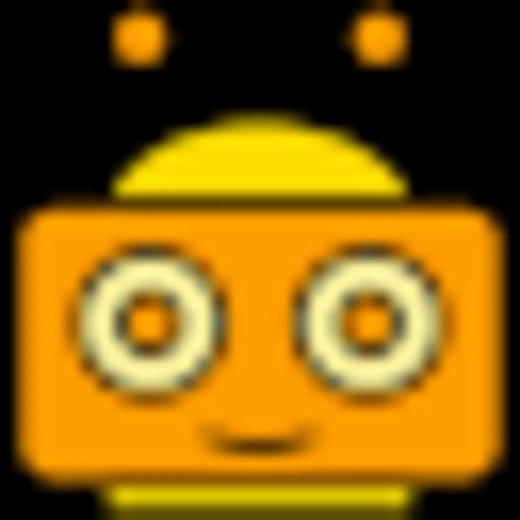 Orange Robot Smile