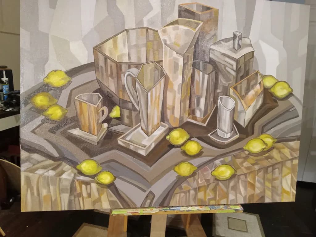 Geometric Citrus Assembly