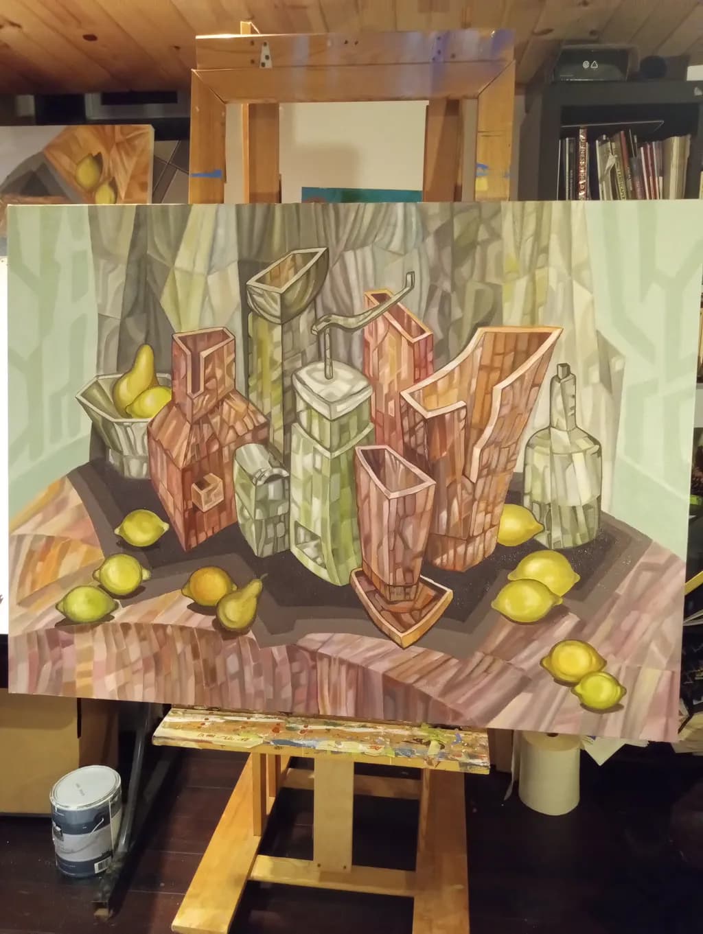 Cubist Citrus Still Life