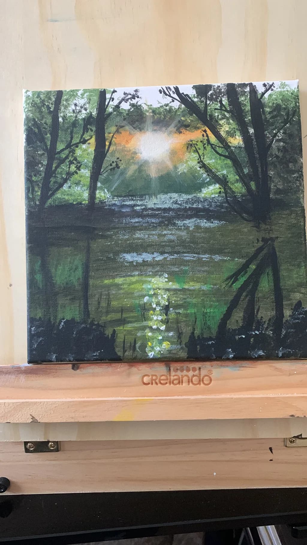 Forest Glow Reflection