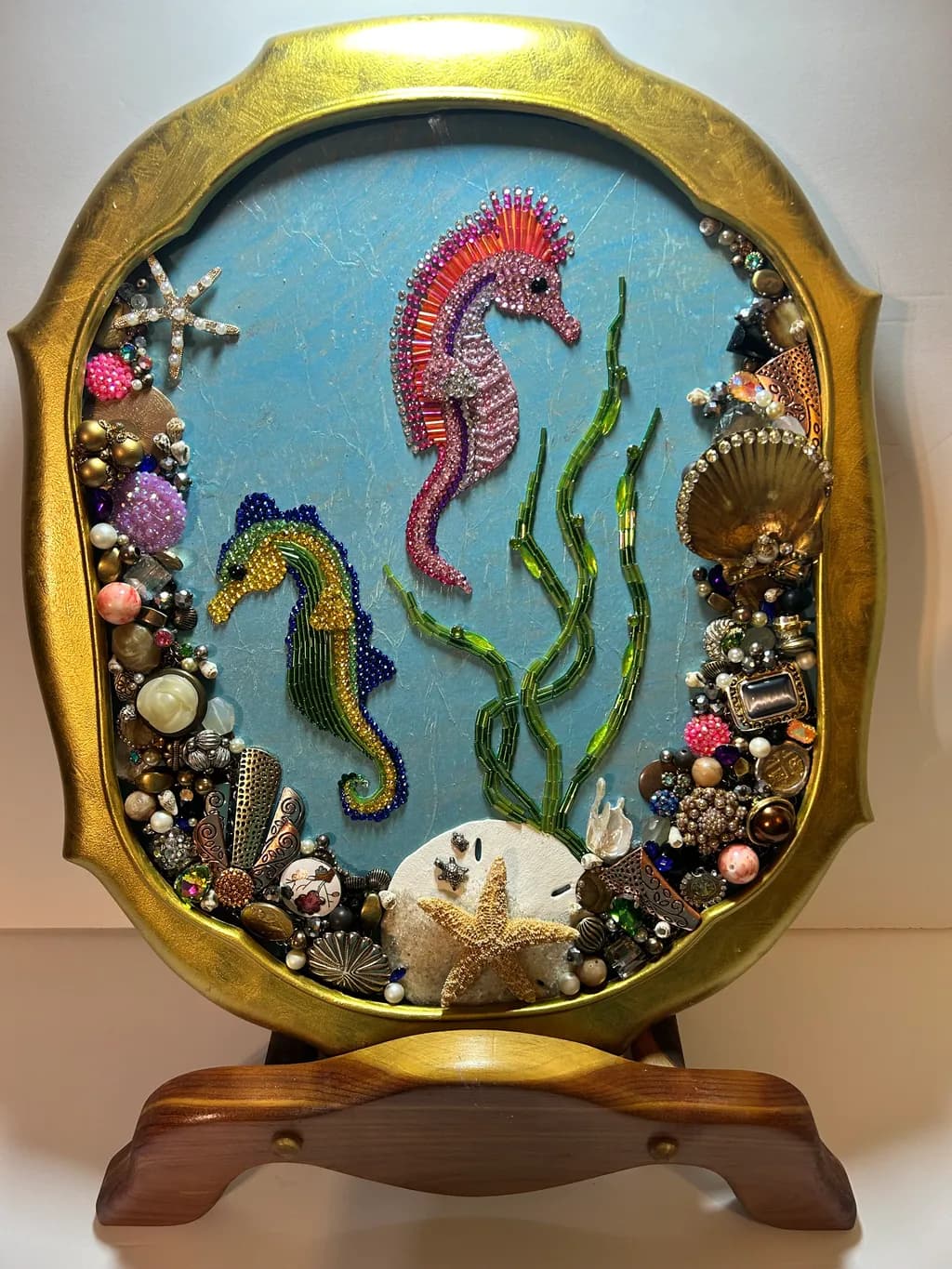 Seahorse Mosaic Treasure