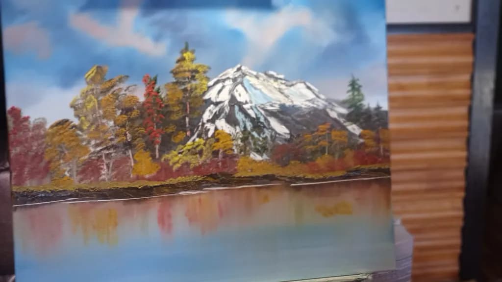 Autumn Reflection Peaks