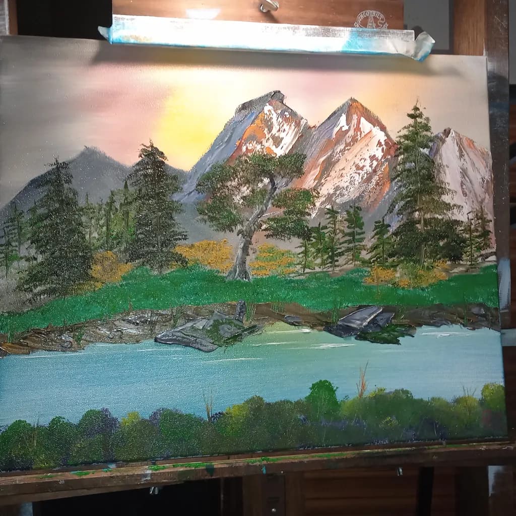 Mountain Reflection