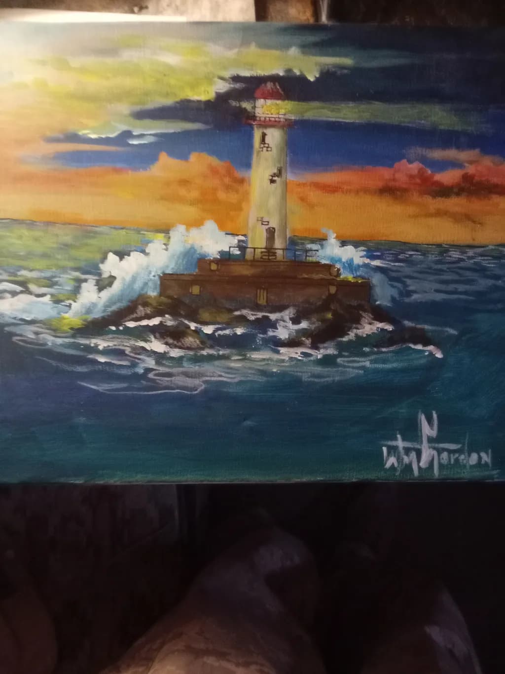 Lighthouse at Dusk