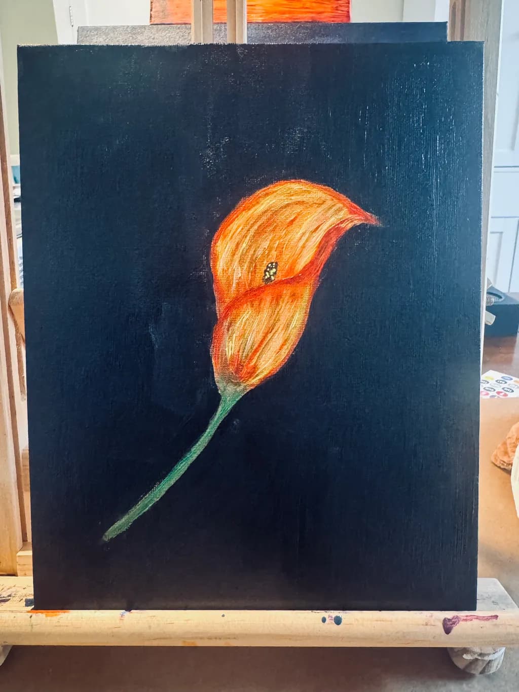Orange Calla Bloom