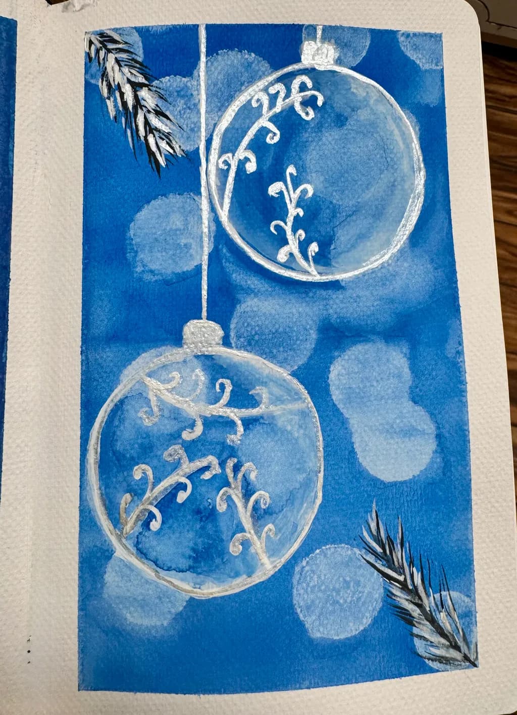 Blue Ornament Glow