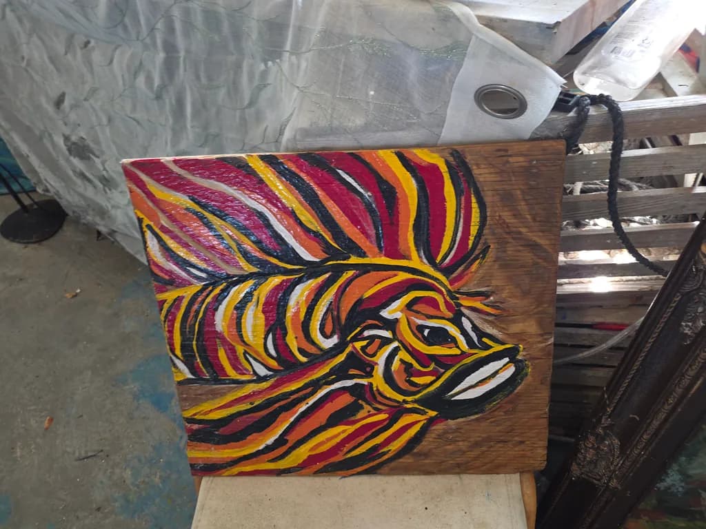Striped Blaze Fish