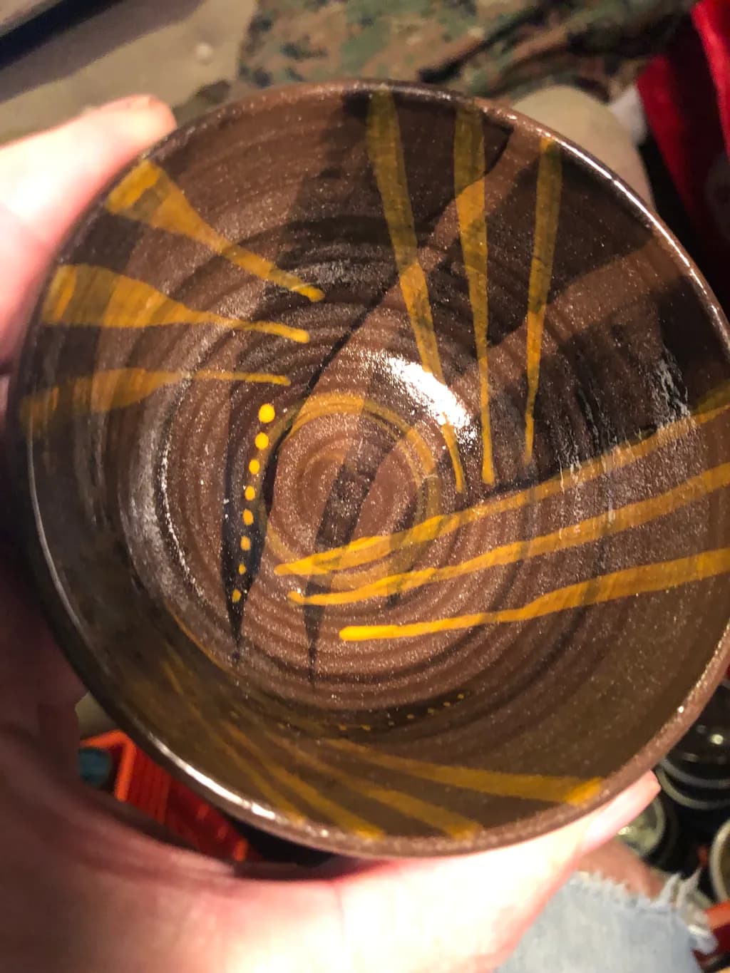 Amber Radiance Bowl