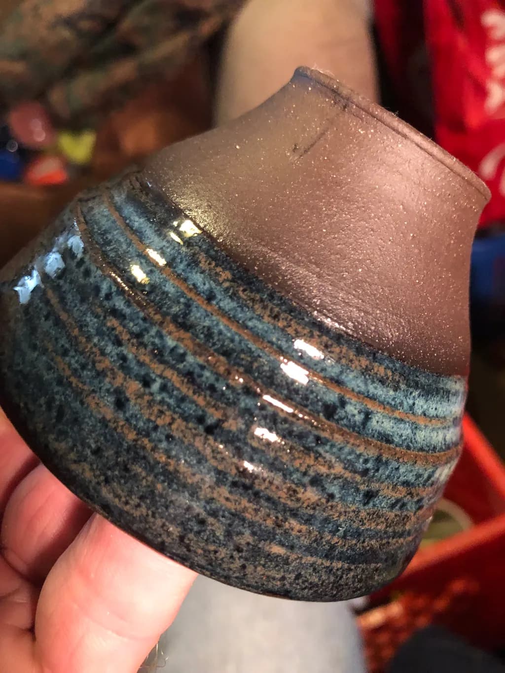 Rustic Strata Vessel
