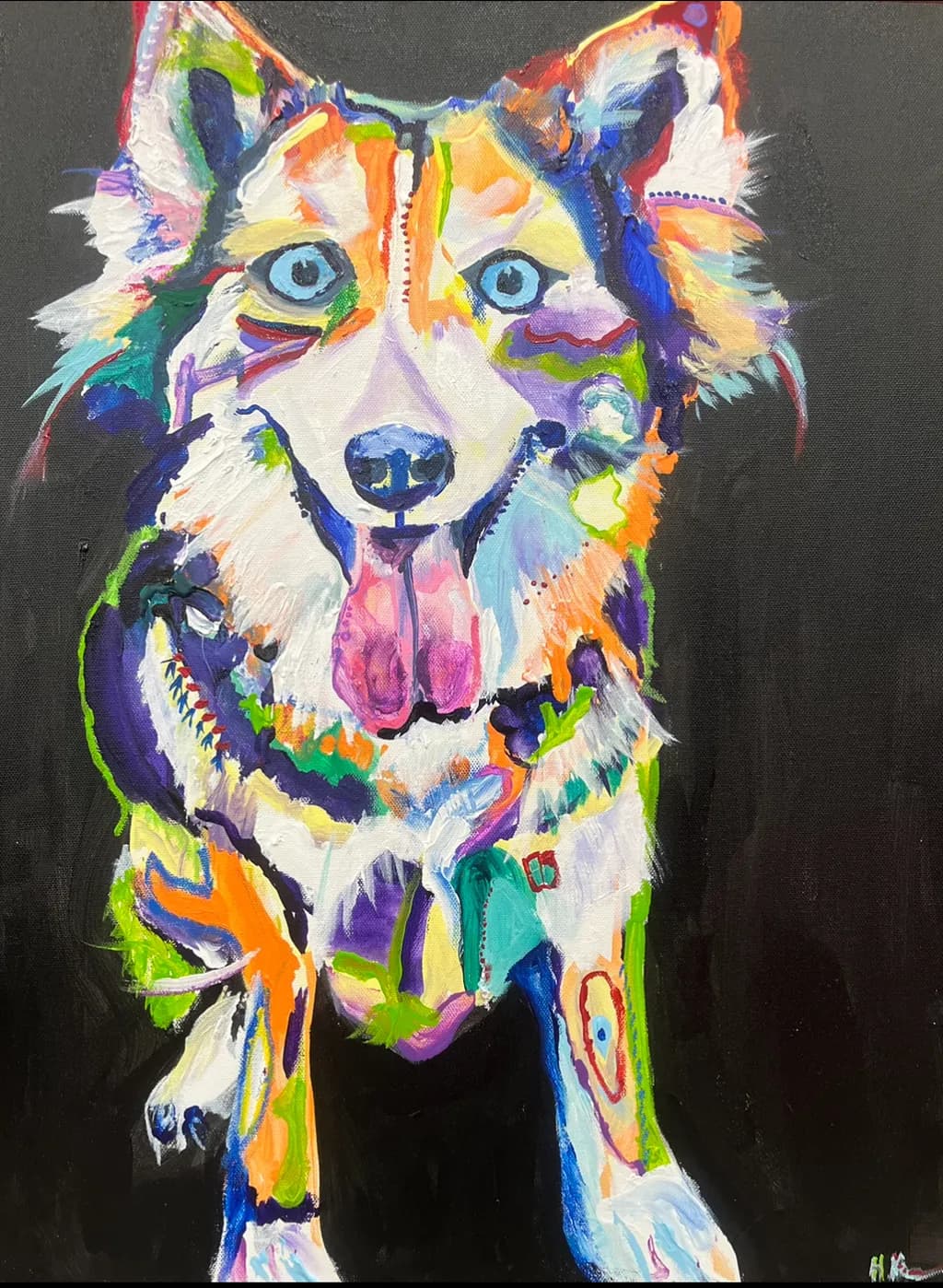 Kaleidoscope Husky