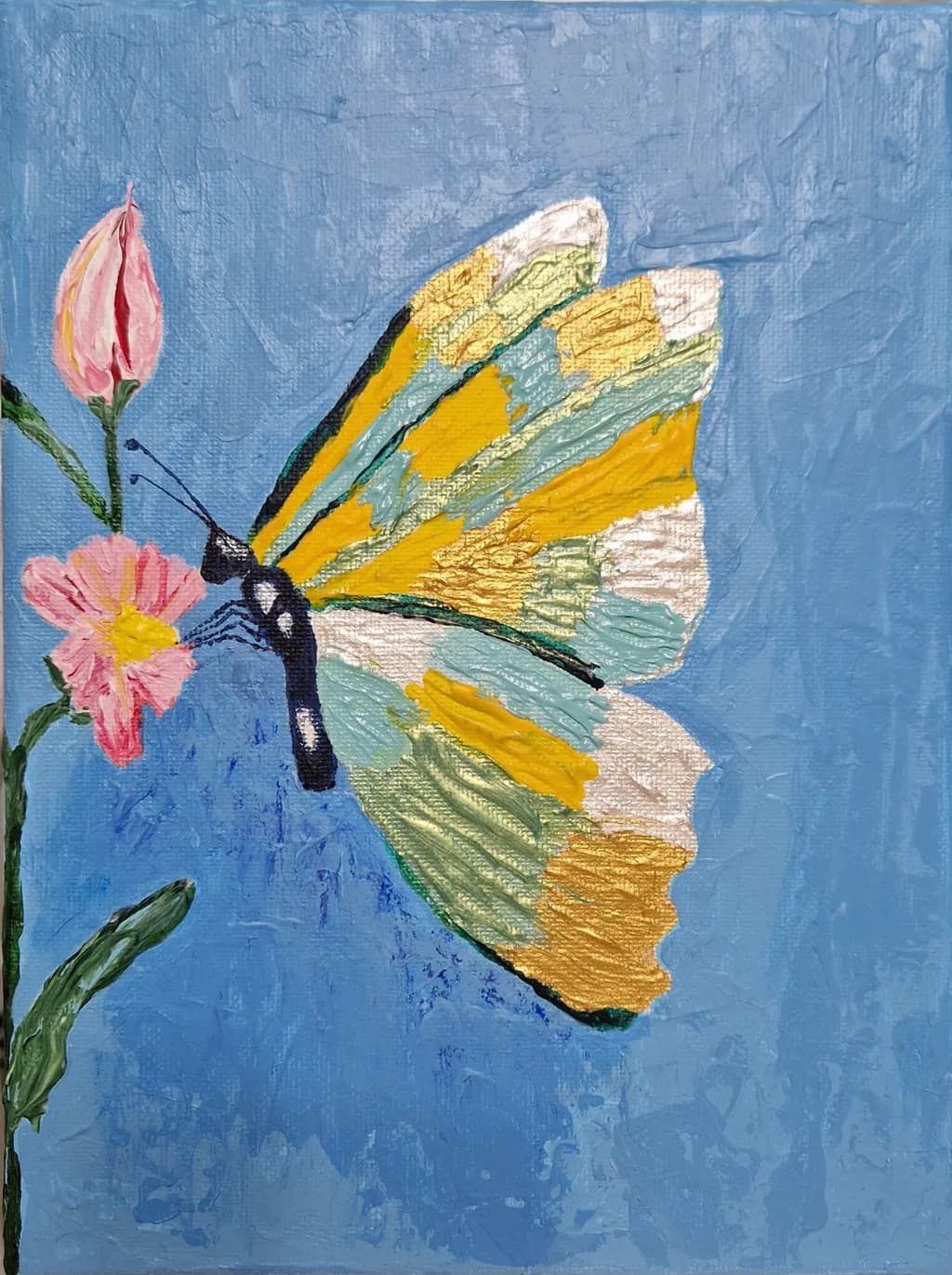 Butterfly in Blue
