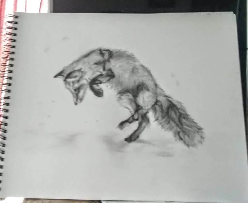 Leaping Fox