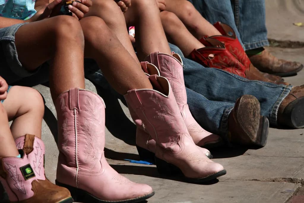 Pink Boots