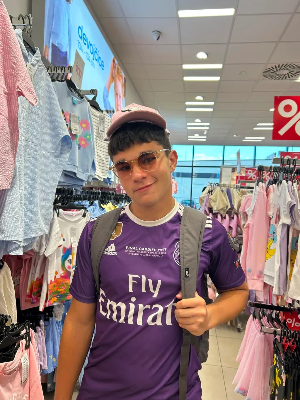 Casual Shopping Smile
