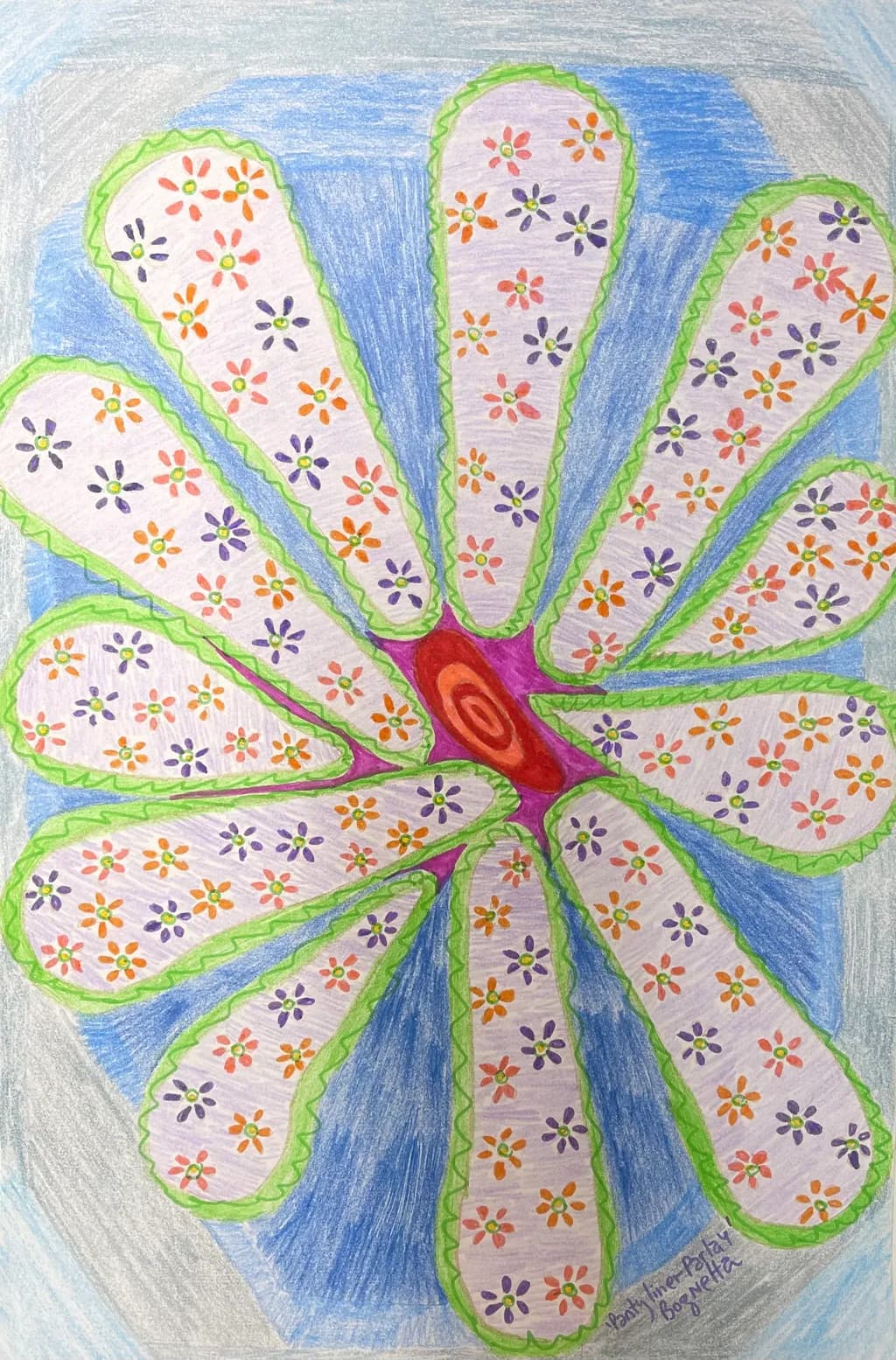 Floral Fanburst