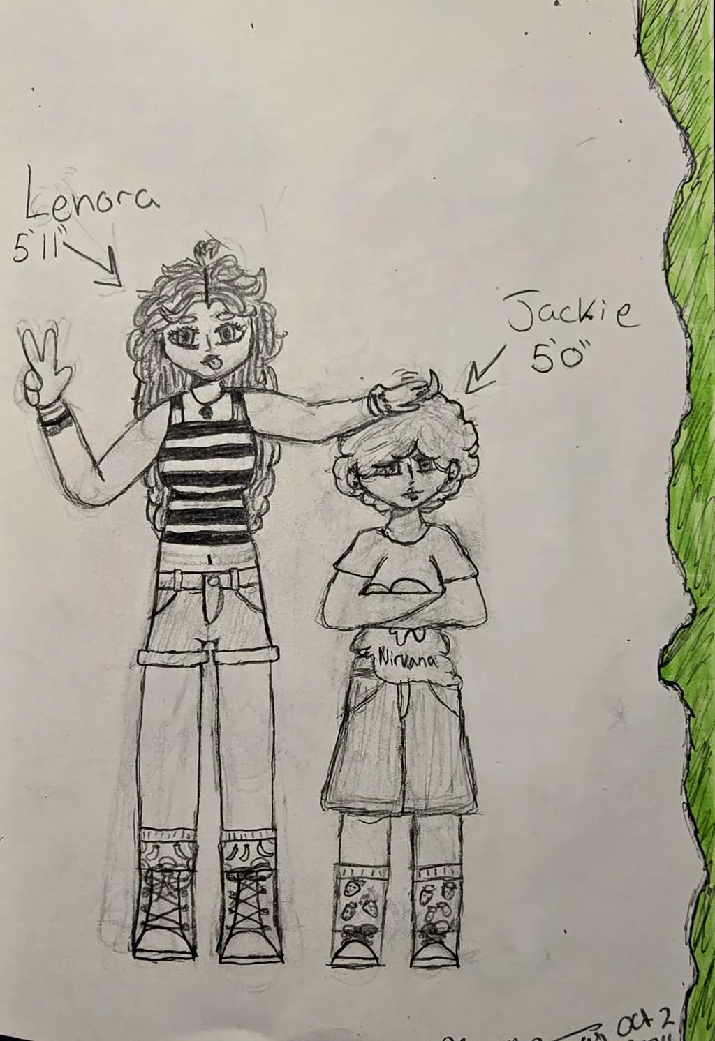Lenora & Jackie Contrast
