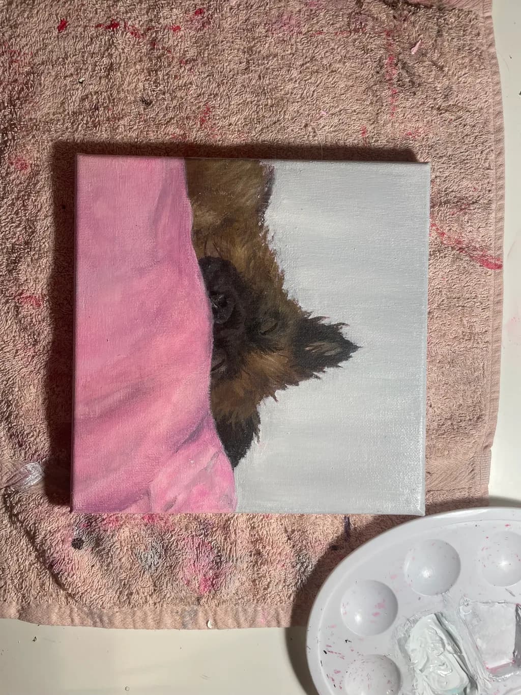 Hidden Pup