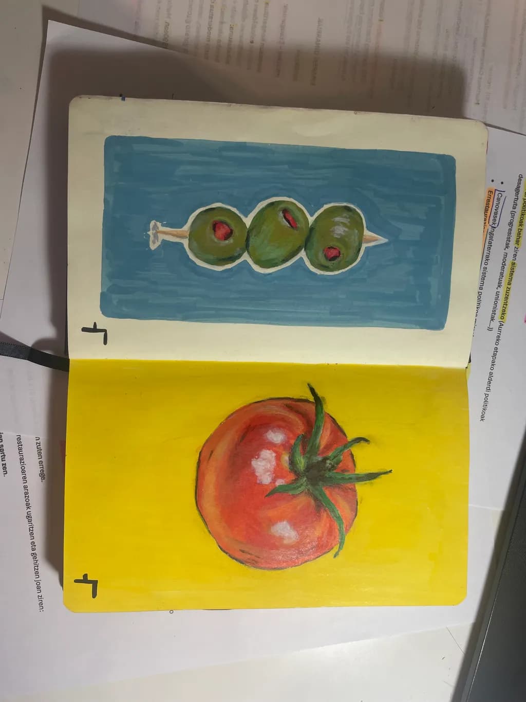 Tomato and Olives Duo