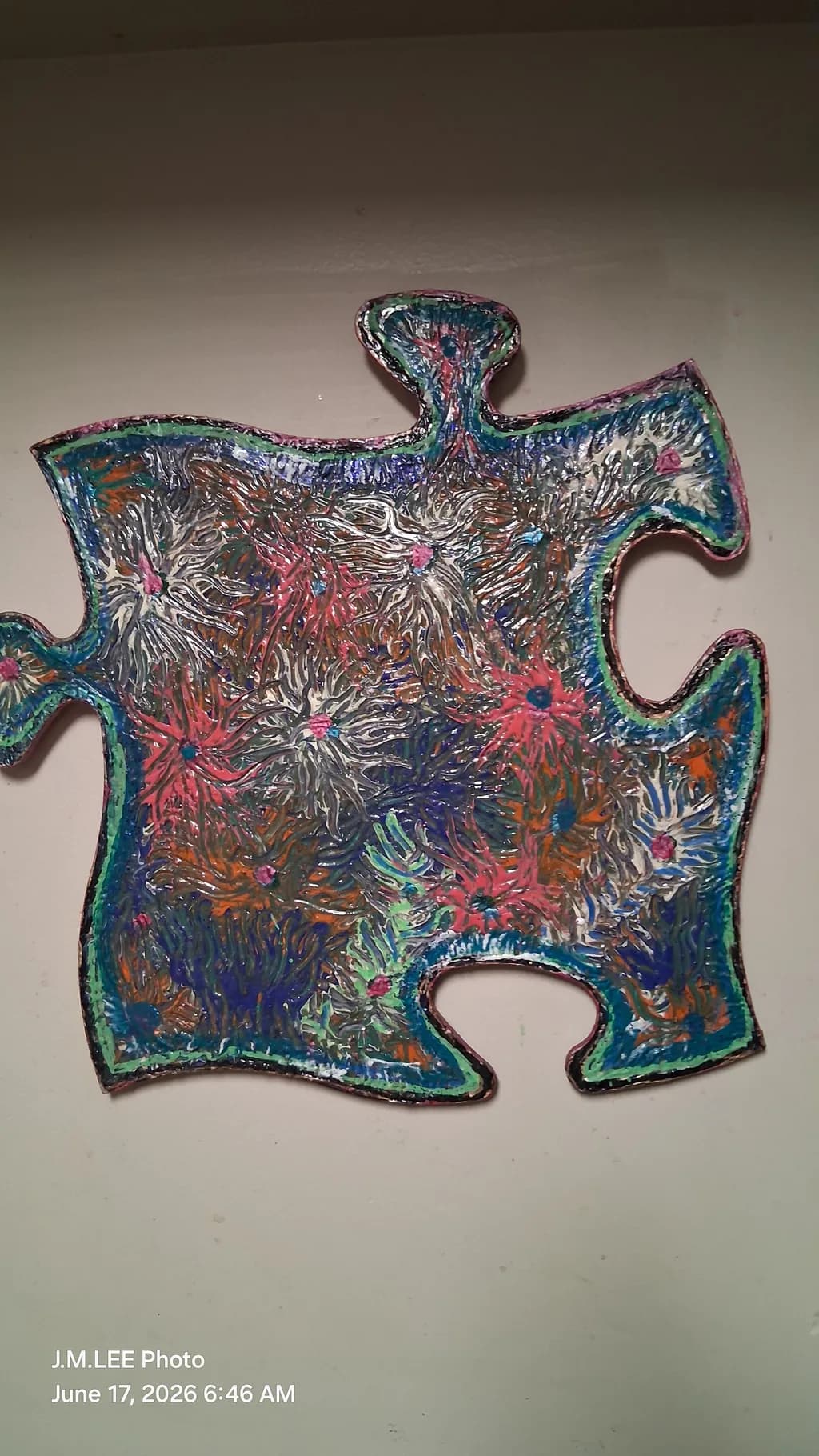 Floral Puzzle Burst