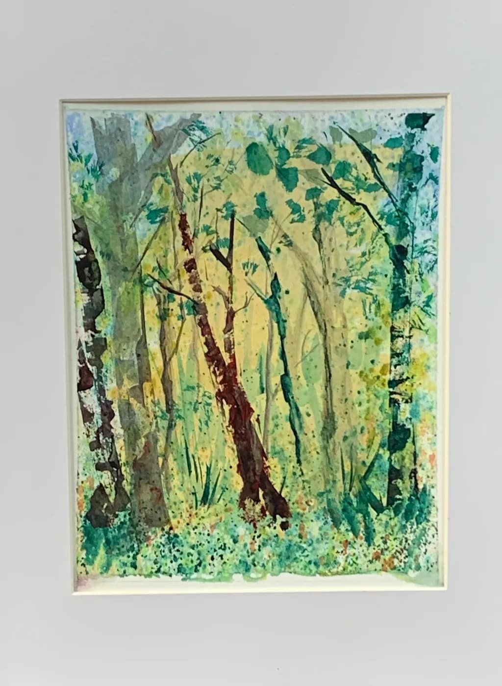 Misted Woodland