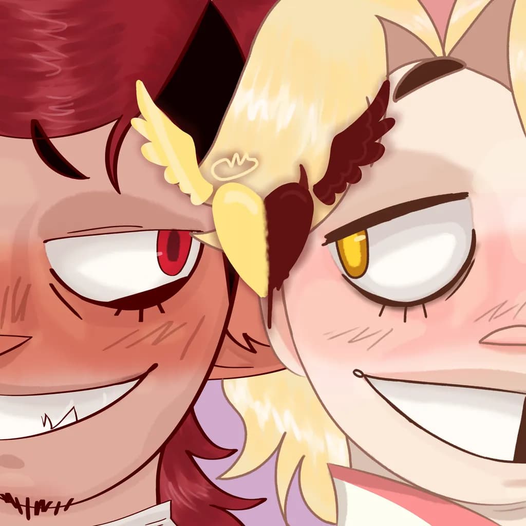 Devil & Angel Grin