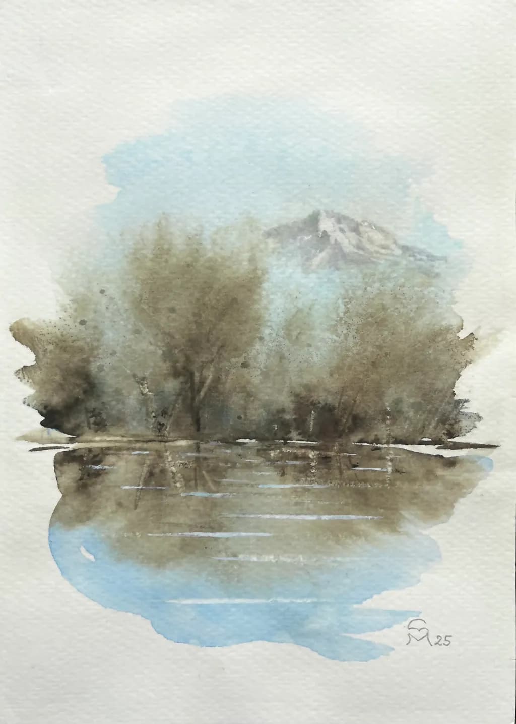 Muted Reflection