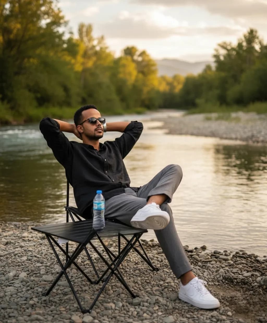 Riverbank Pause