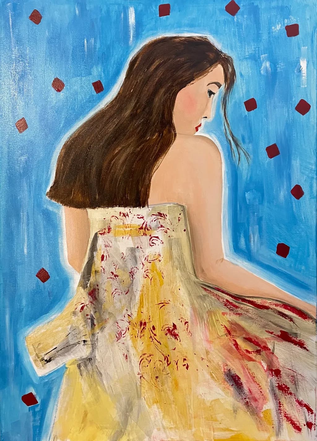 Red Squares Reverie