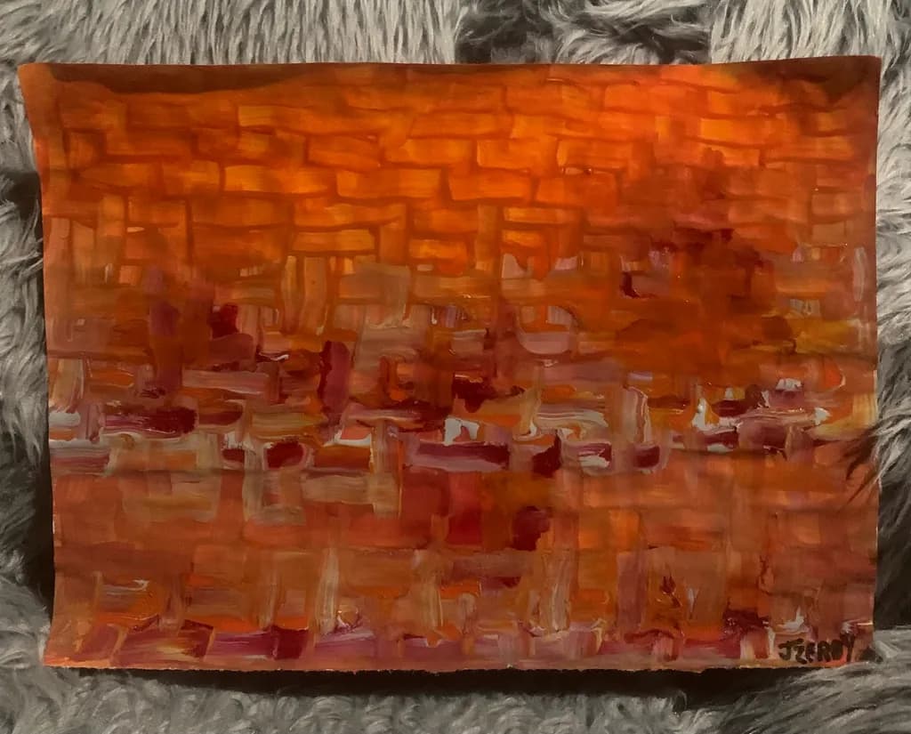 Tangerine Mosaic