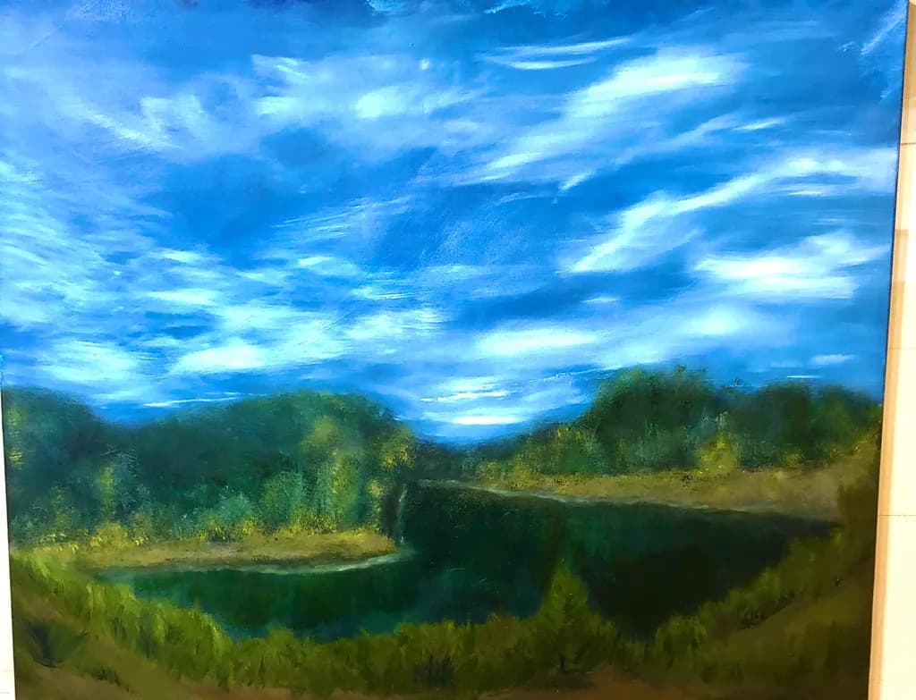 Quiet Lake Reflection