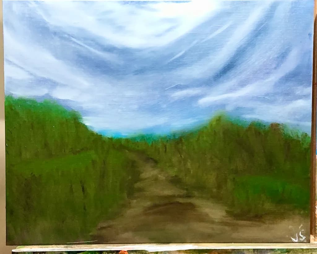 Winding Meadow Path