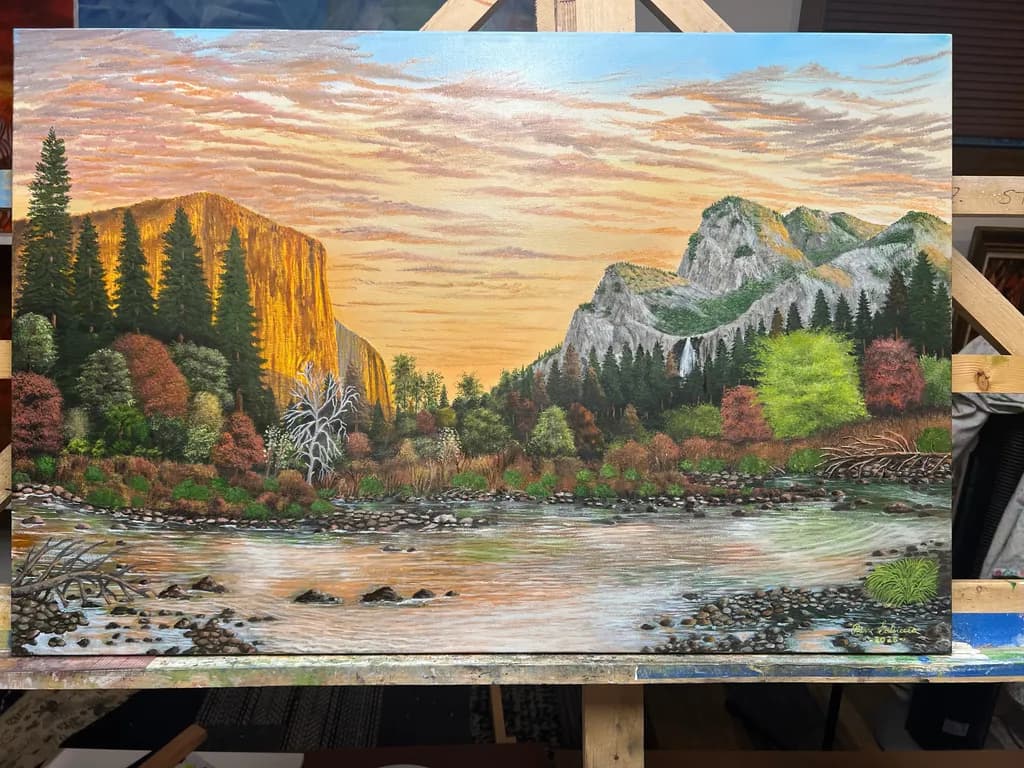 Golden Valley Dusk