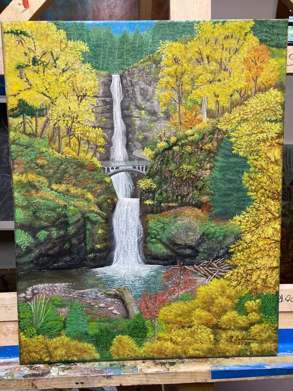 Golden Cascades