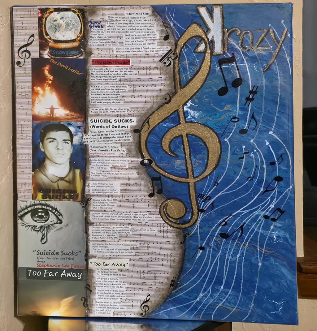 Golden Clef Collage