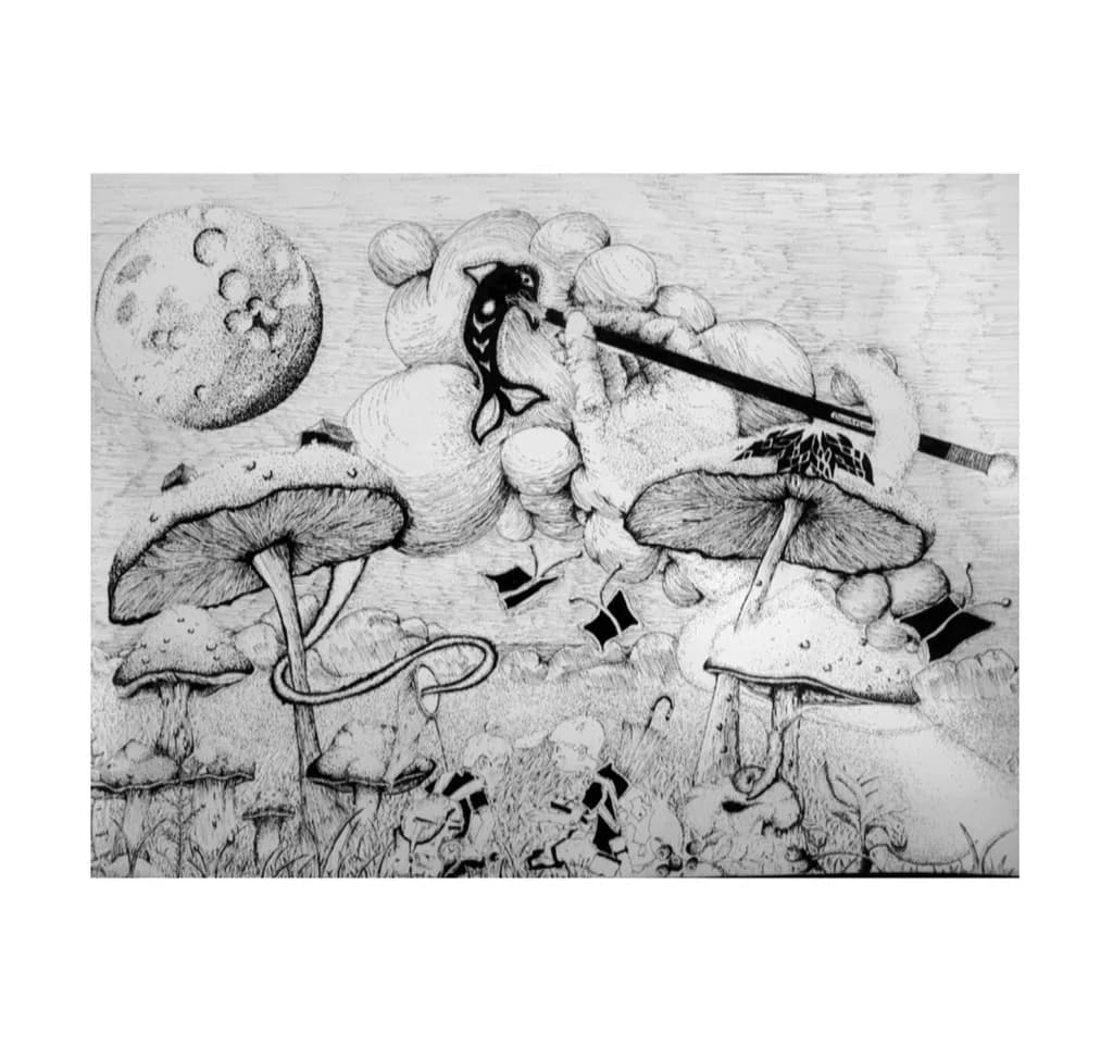 Moonlit Fungi Realm