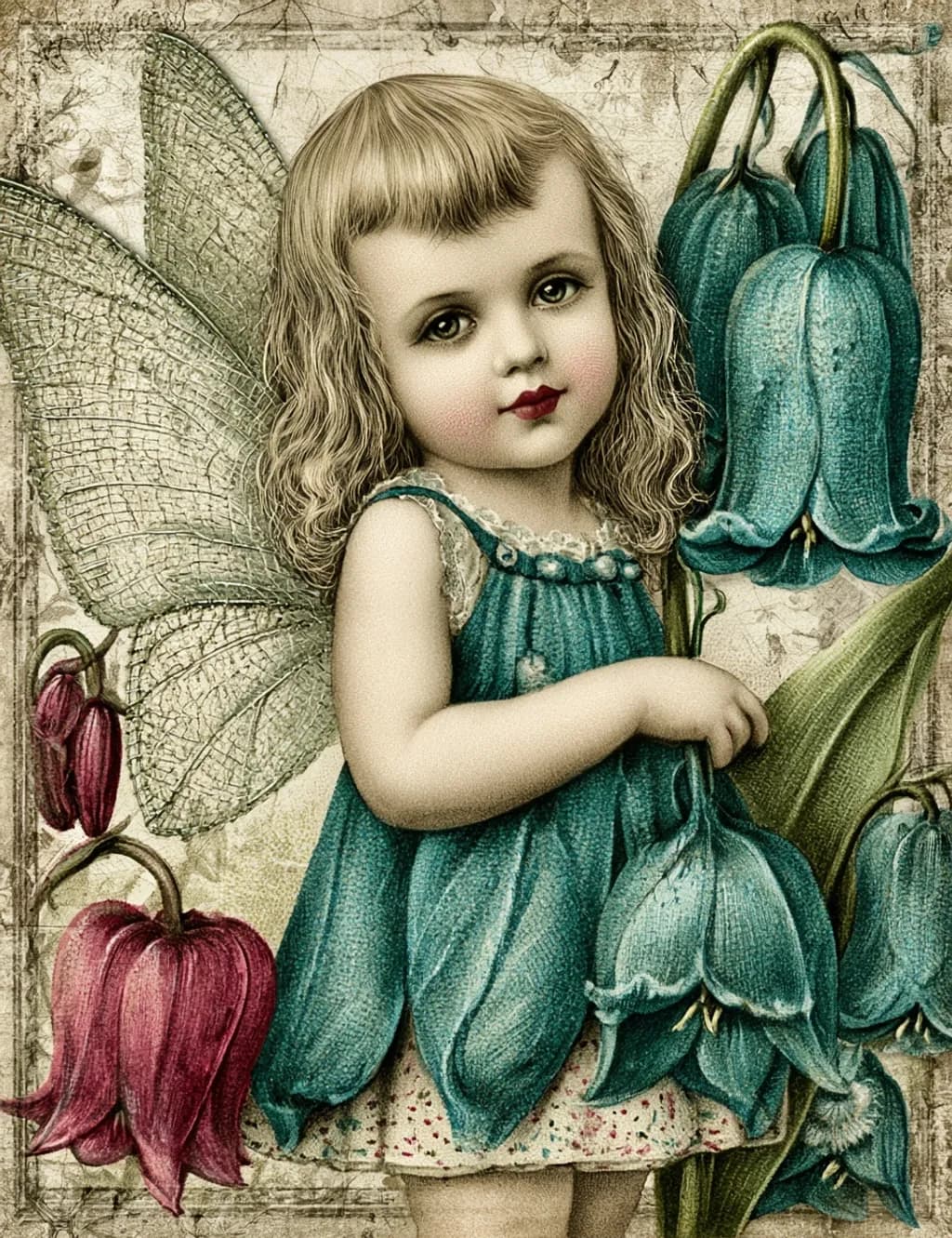 Bellflower Fairy Girl