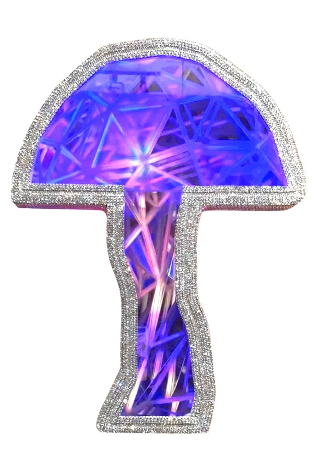 Neon Prism Mushroom