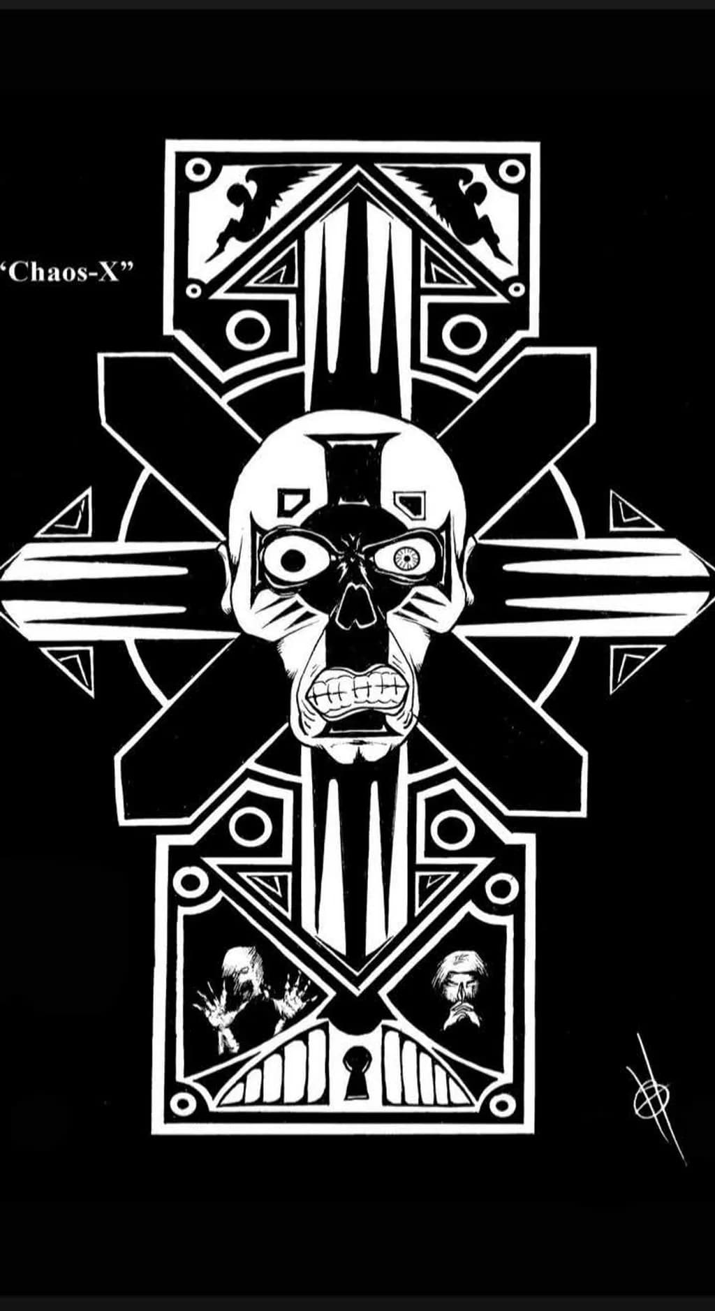 Chaos-X Skull Cross