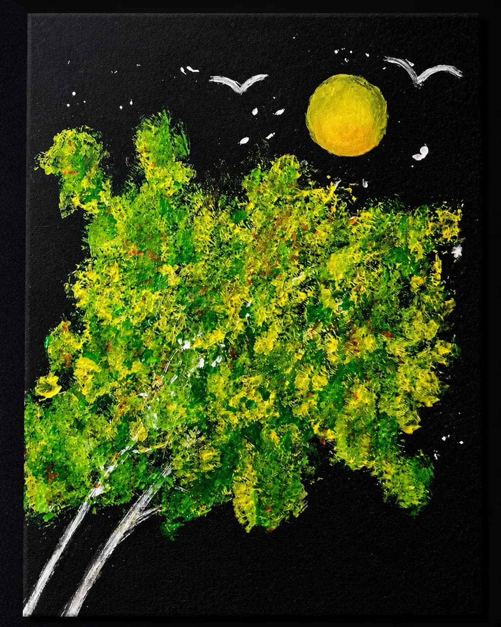 Moonlit Greenery