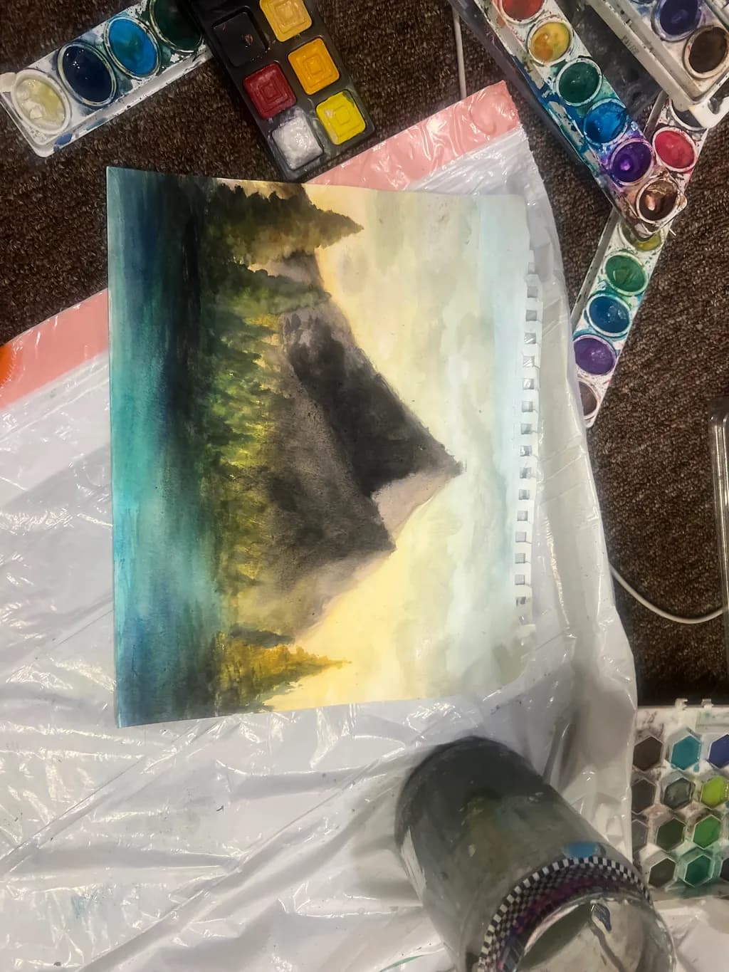 Misty Mountain Lake