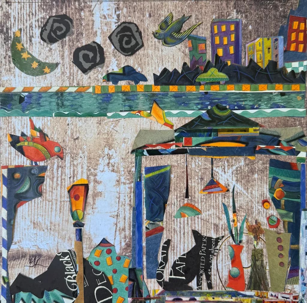 Urban Garden Collage